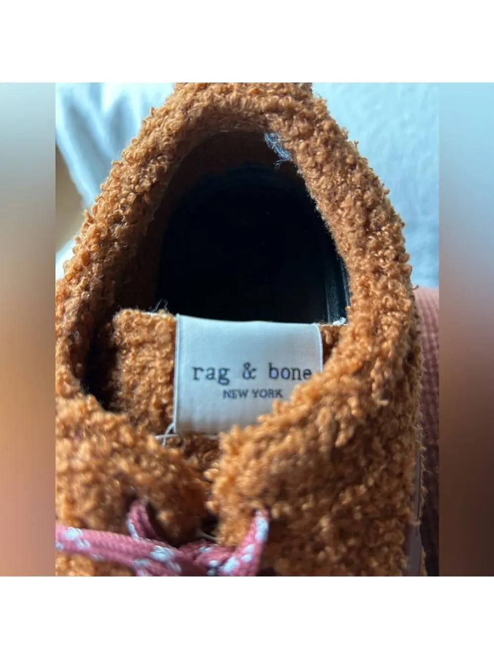 Rag & Bone Retro Runner 385 Sherpa Edition Size 38
